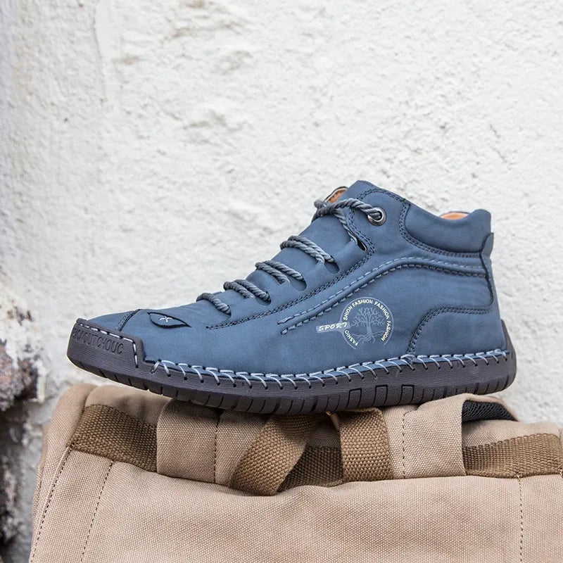 Retro Pigskin Boots