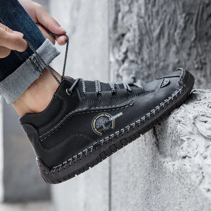 Retro Pigskin Boots