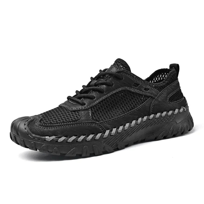 Leather Outdoor Sneakers